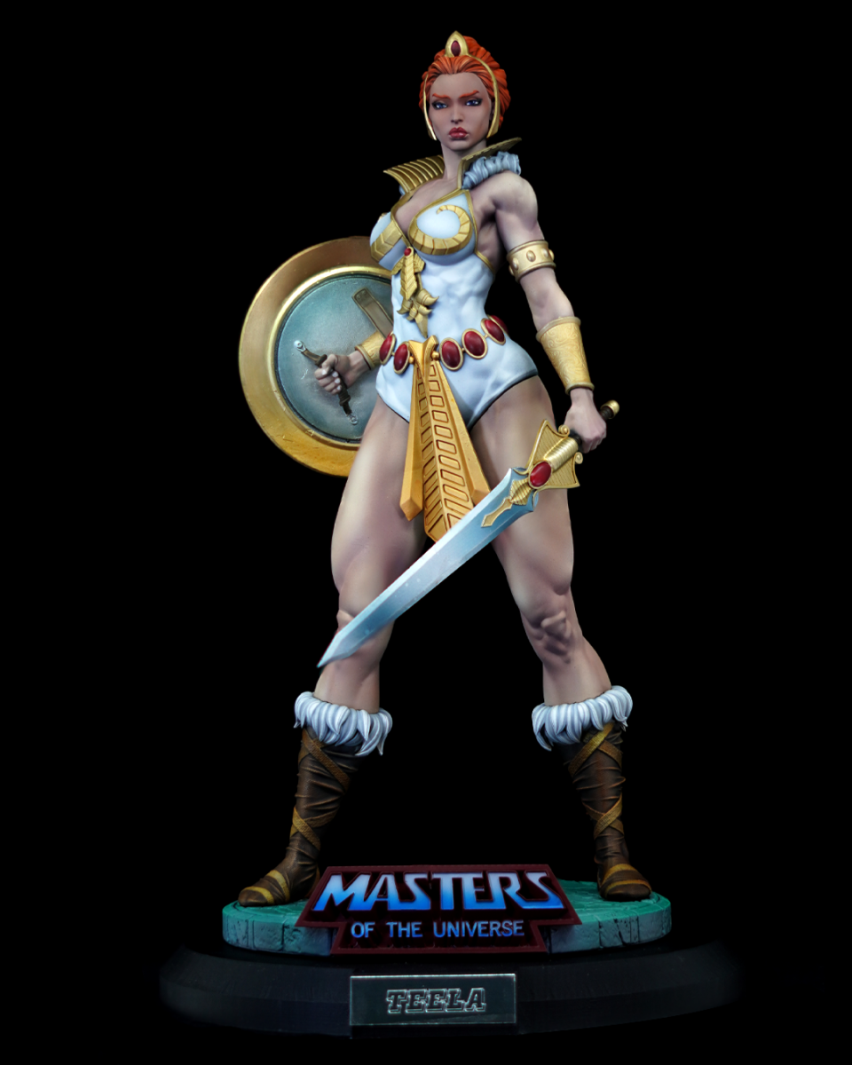 Kit Rae Statues Painted statues painted model, model kit